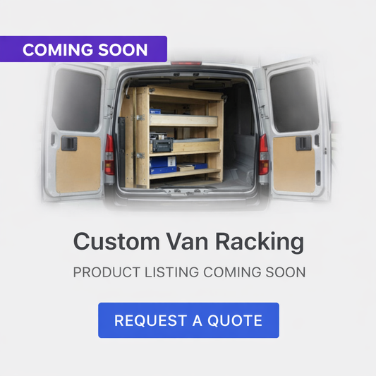Custom Van Racking – Made to Order (Coming Soon)